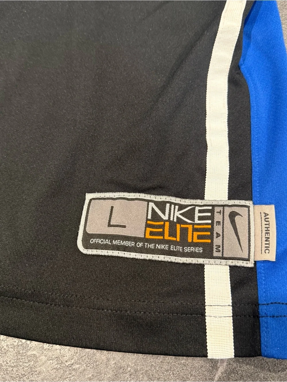 Nike Duke Blue devils #12 swingman jersey black blue men’s large